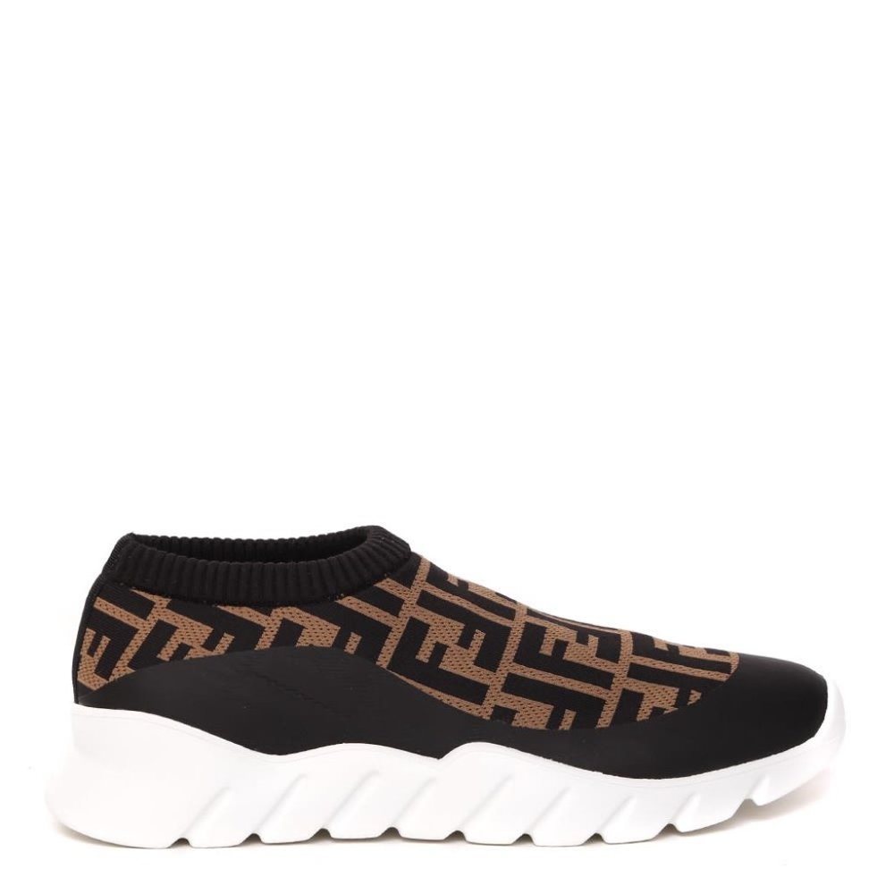 FENDI, TOBACCO/BLACK, 8.5